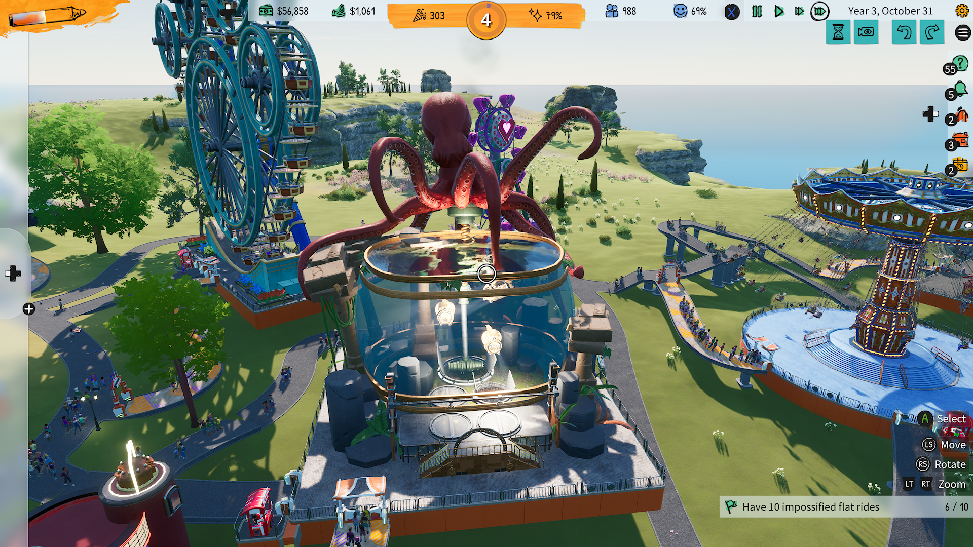 RollerCoaster Tycoon World's focus on freedom makes it exciting