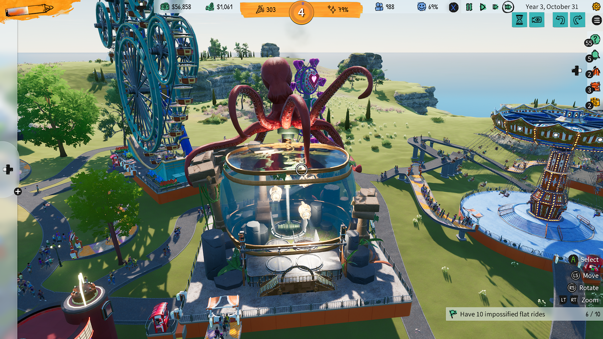 Park Beyond is a theme park sim that allows its players to create