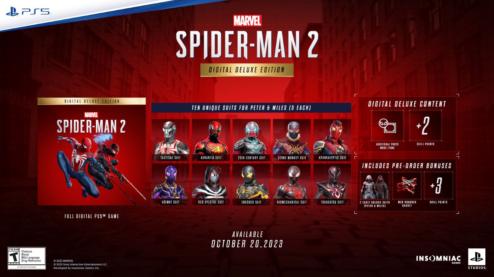 Marvel's 2 and Digital Deluxe Editions revealed alongside October release date GAMING TREND