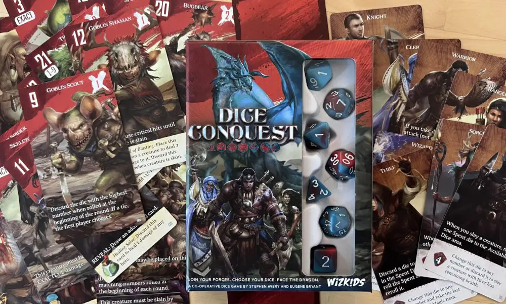 Dice Conquest, a game by Wizkids