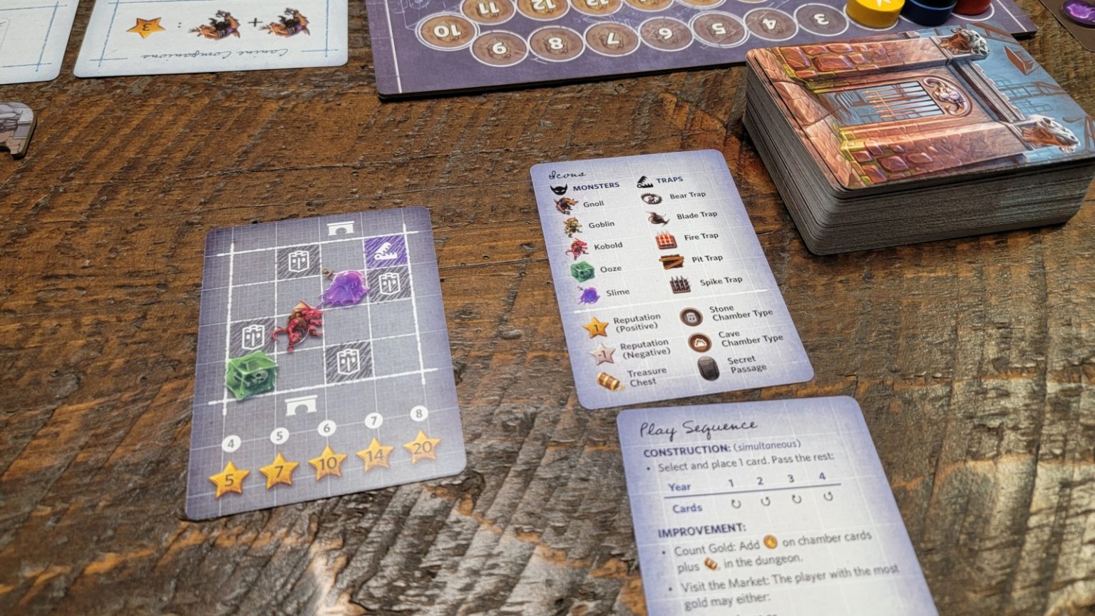 Stonespine Architects preview — draft some cards, craft a dungeon ...