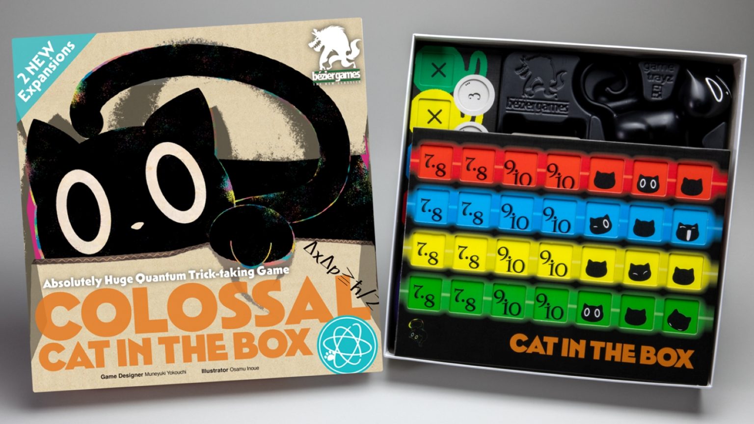 Colossal Cat in the Box from Bezier Games coming to Kickstarter ...