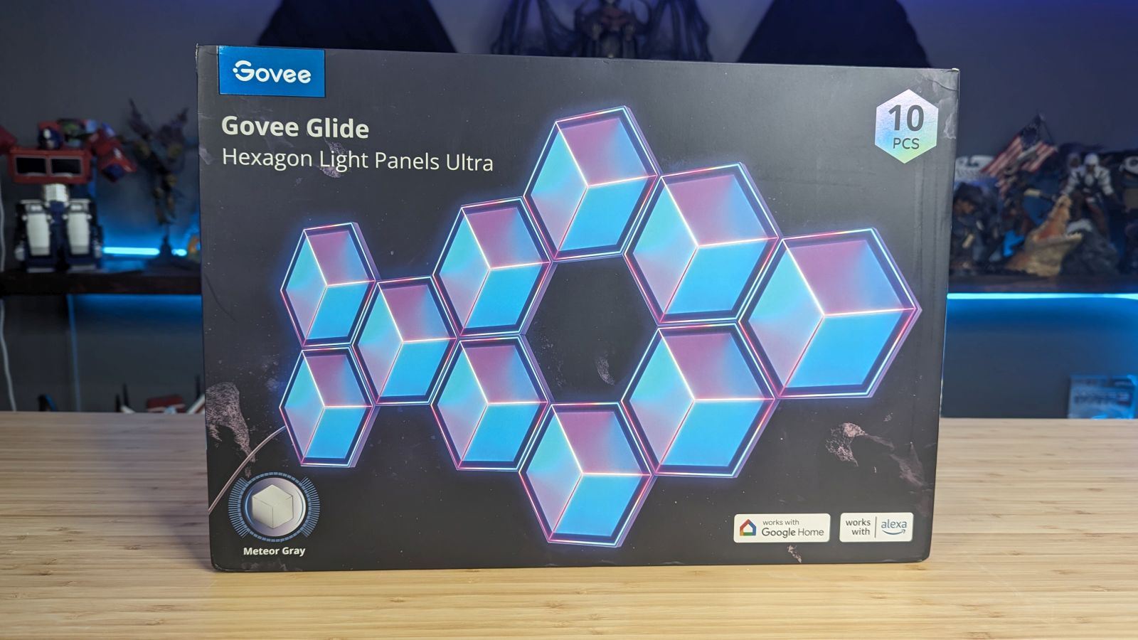 Govee Glide Hexagon Light Panels Ultra, 3D Hexagon LED Panels RGBIC (Neue  Veröffentlichung)