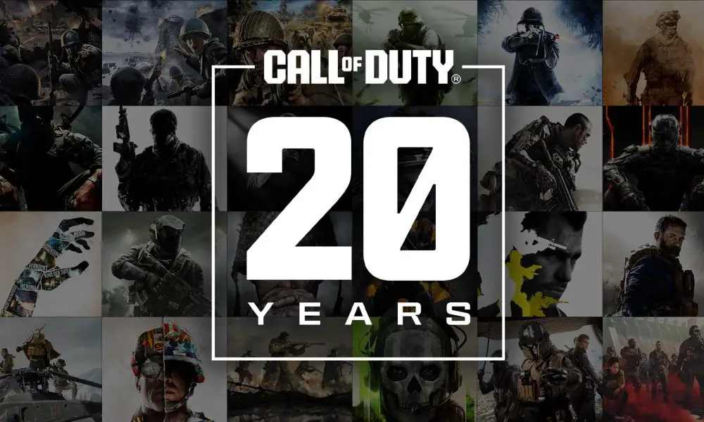 CoD celebrating 2 decades of franchise with daily login rewards