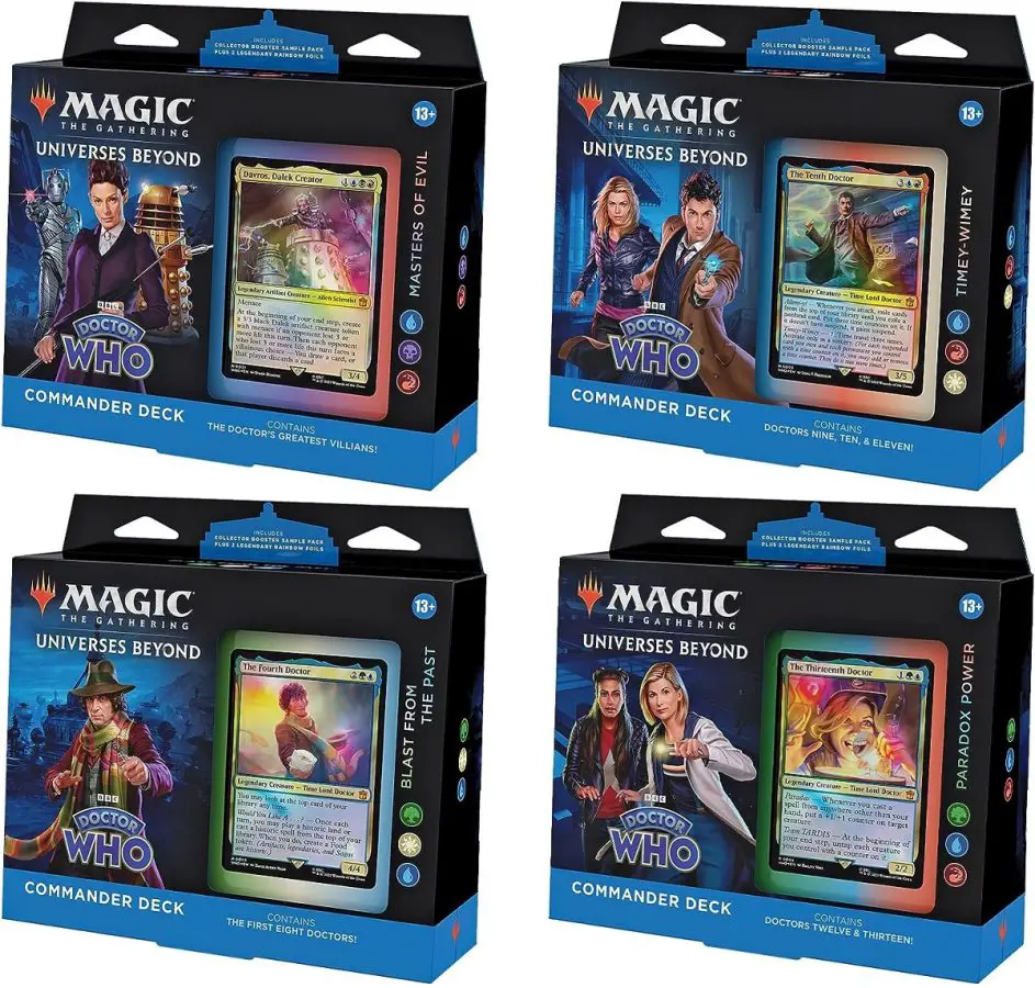 Magic: The Gathering Universes Beyond Doctor Who Preview — GAMINGTREND