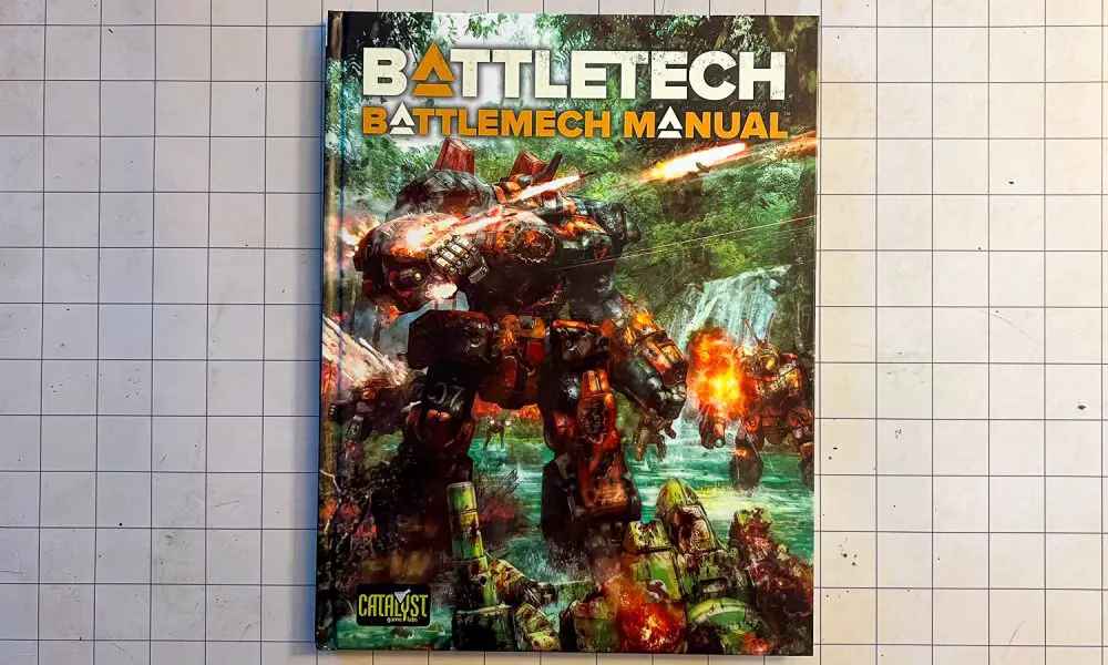 BattleTech BattleMech Manual cover photo