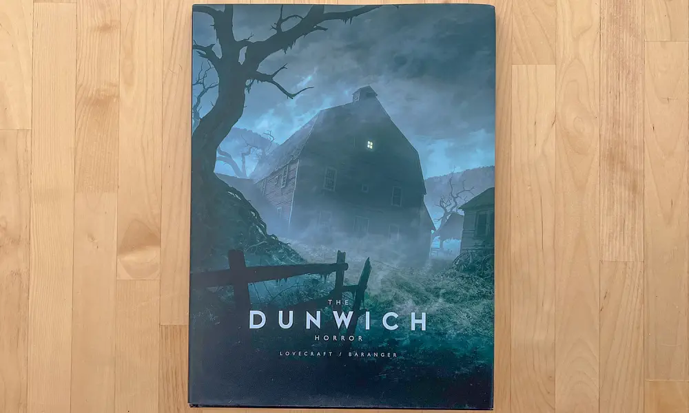 A photo of the front cover of The Dunwich Horror