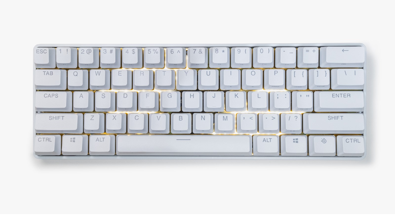 SteelSeries unveils the Apex Pro Mini: Limited Edition White x Gold  Keyboard and SteelSeries COLOR customization packs — GAMINGTREND