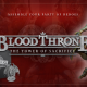 An image promoting the game Blood Throne: The Tower of Sacrifice.
