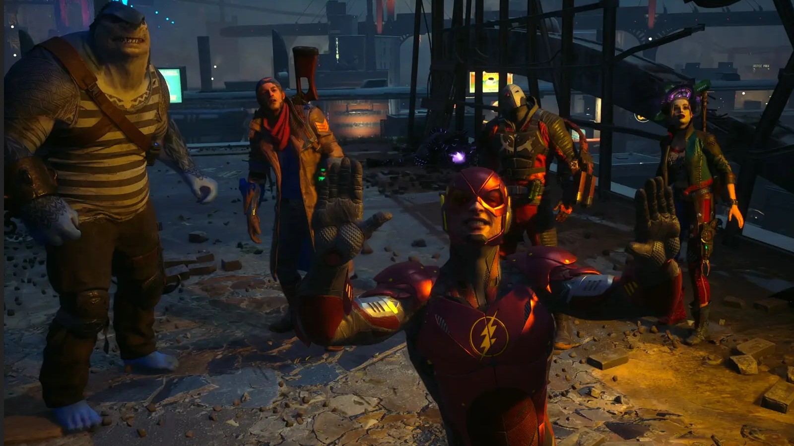 PlayStation's latest blog features a deep dive into Suicide Squad: Kill the Justice  League's co-op and details on a boss battle against the Flash — GAMINGTREND