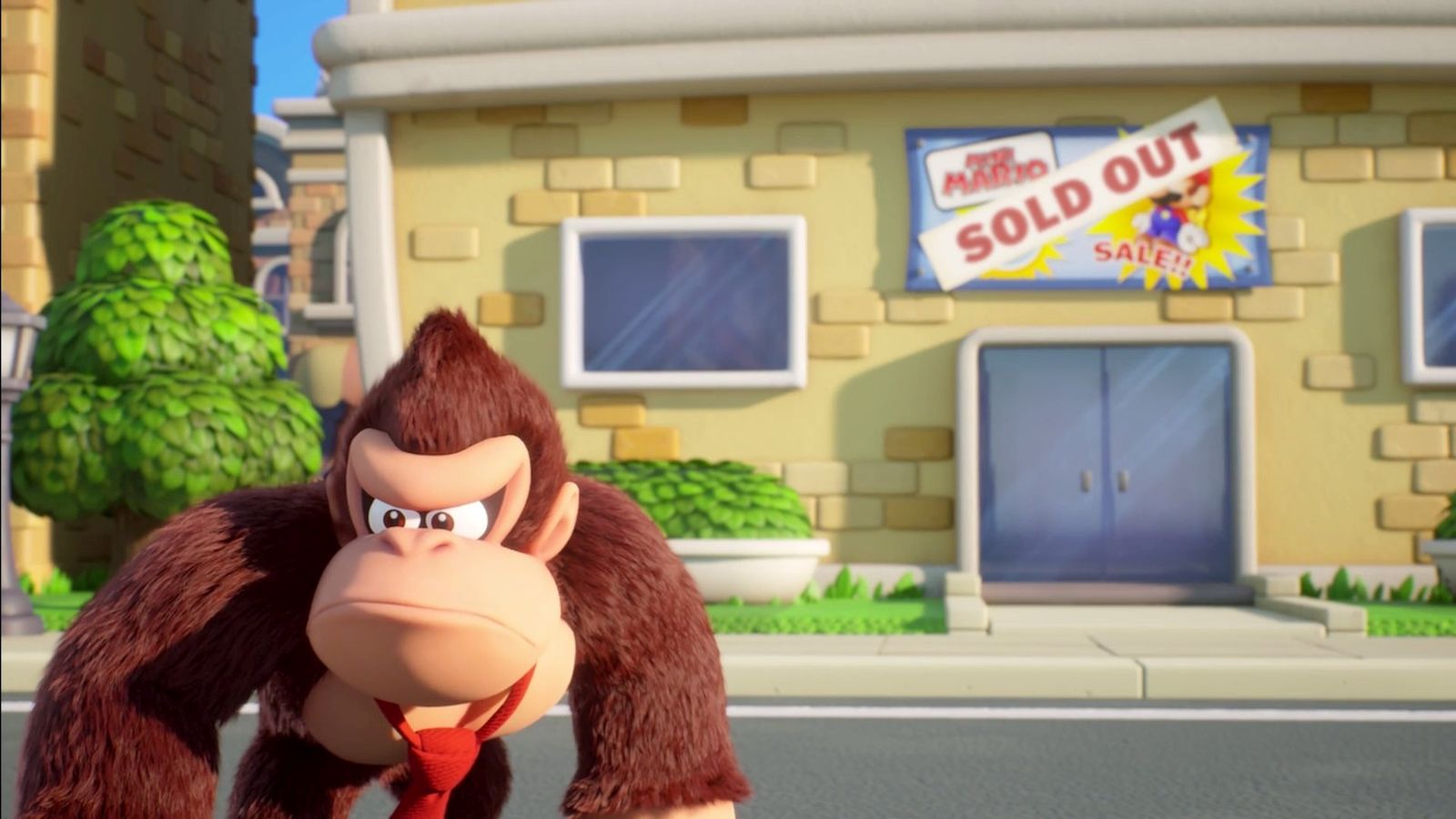 Would you like a new Donkey Kong game with Mario as the