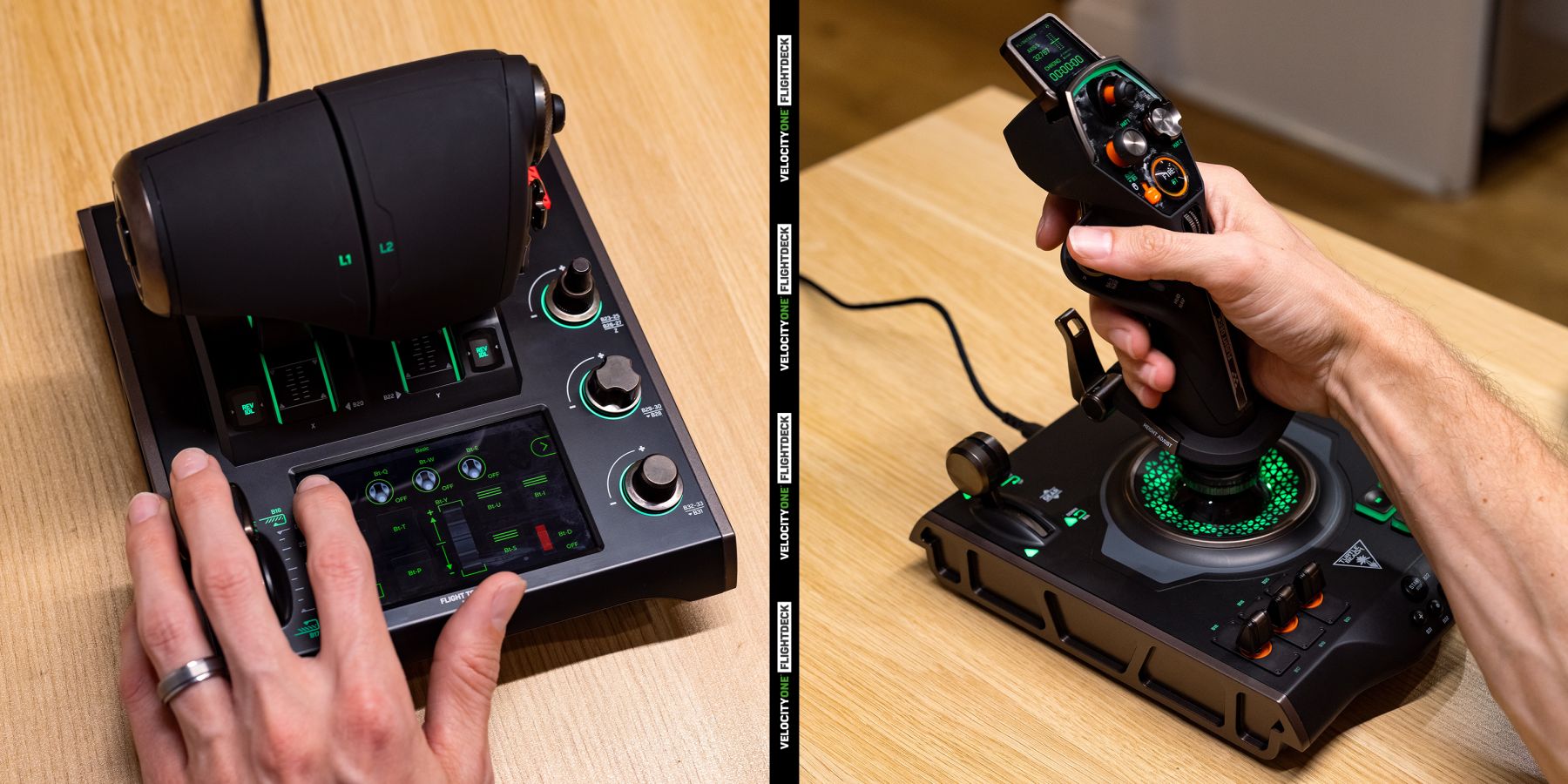 Turtle Beach releases premium Velocity One Flightdeck HOTAS with touch controls and screens