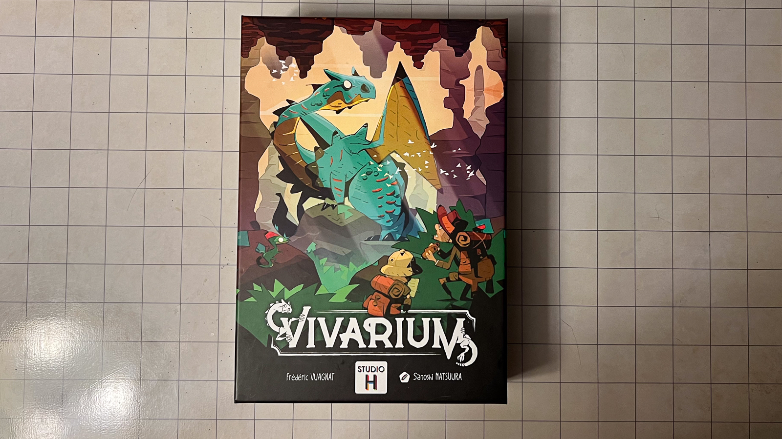 Photo of vivarium board game box