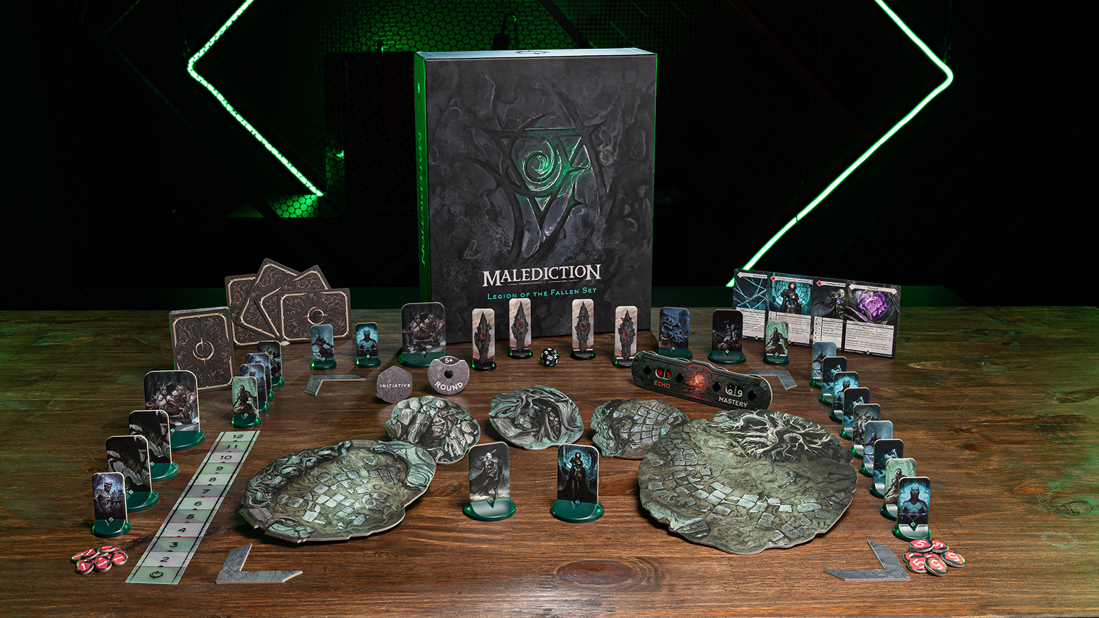 A photo of Malediction's contents